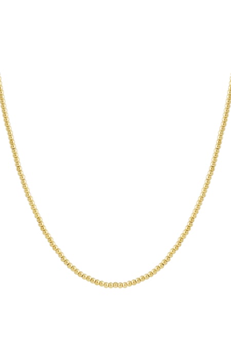 Ketting van massieve kralen - 5 mm 2