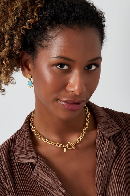 schakelketting ronde bedels