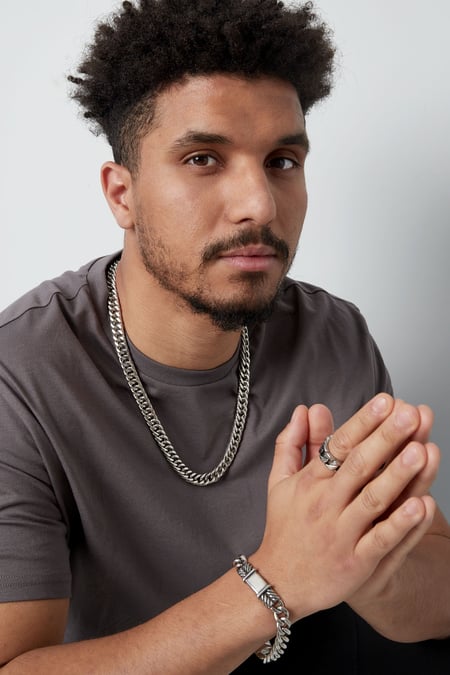 collier chaîne homme