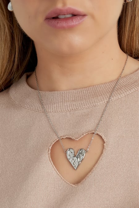 Necklace my love - Silver Color color