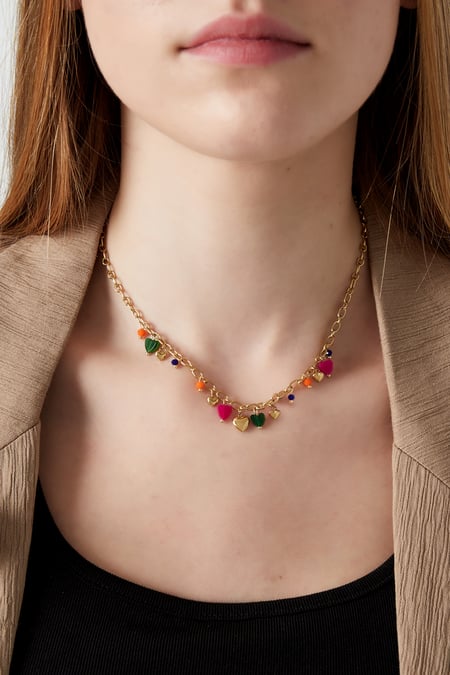 collana cuori vibranti
