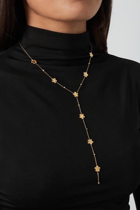 Halskette Daisy do - Goldfarben