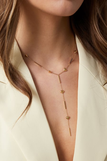 simple heart necklace