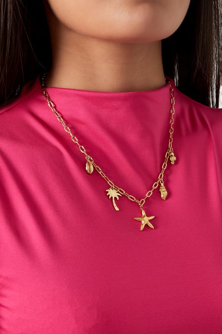 Halskette „Ocean Escape“ – Goldfarben