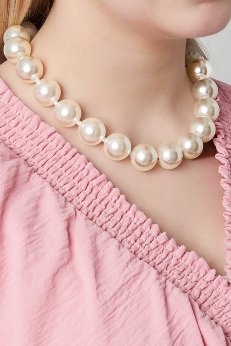 Pearl girl necklace 12mm-25mm