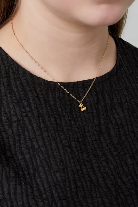 Kirschenkette - Goldfarben