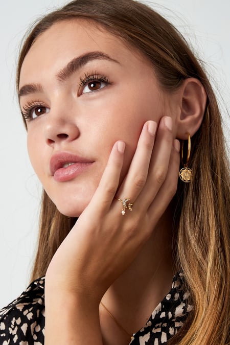 ring cut out met maan (Pak met plastic zak)