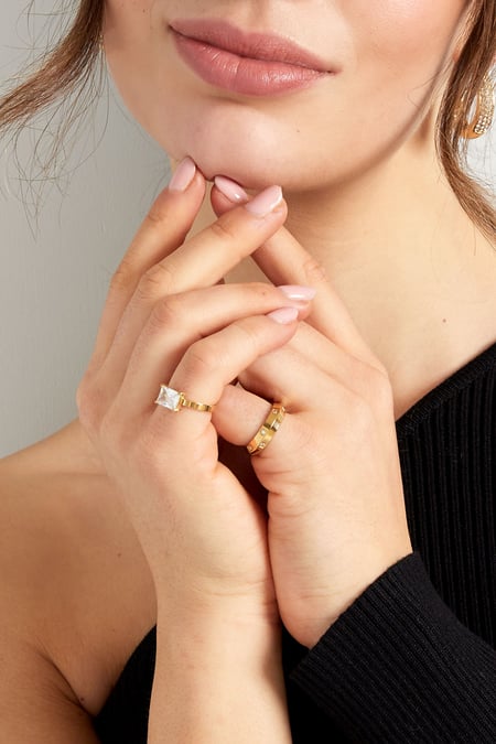 ring aesthetic steentjes