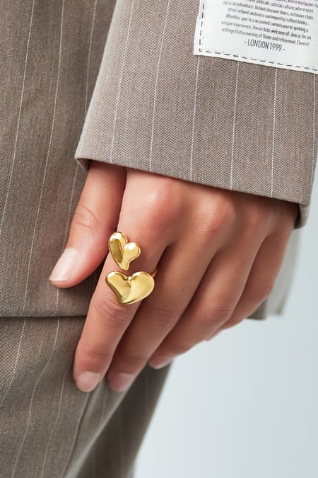 bague double love