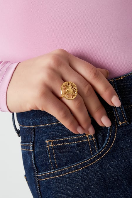 Love Loop Ring - Goldfarben