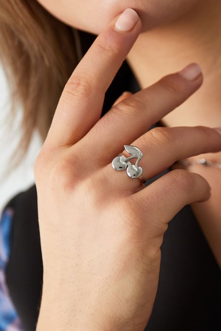Cherry Bomb Ring - Goldfarben
