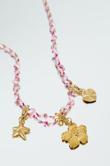 Stainless Steel Jewelry Charms Flower Casual Daily