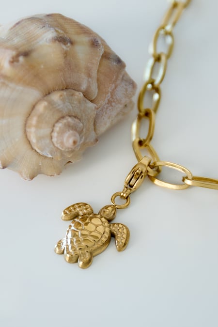 Turtle jewelry charm