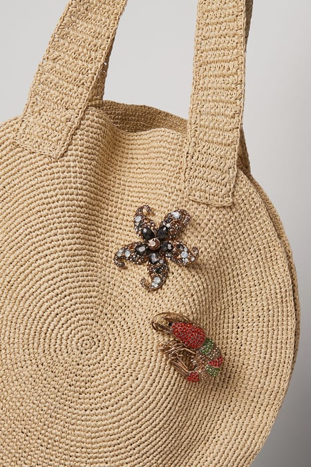 Broche étoilée