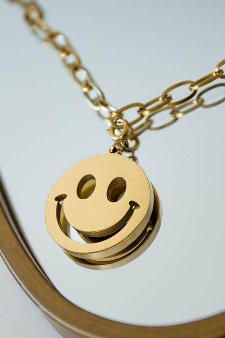 Smiley jewelry charm