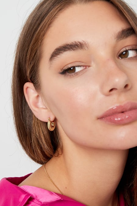 oorbellen aesthetic rond klein