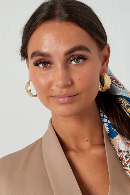boucles d'oreilles abstraites petites