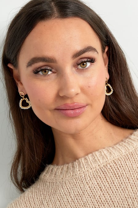 earrings pearl amore