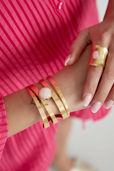 statement bracelet layers