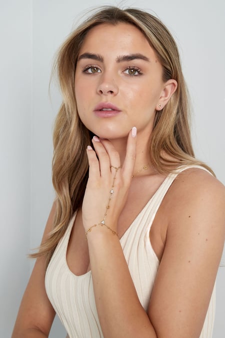 spring love armband (Pak met plastic zak)