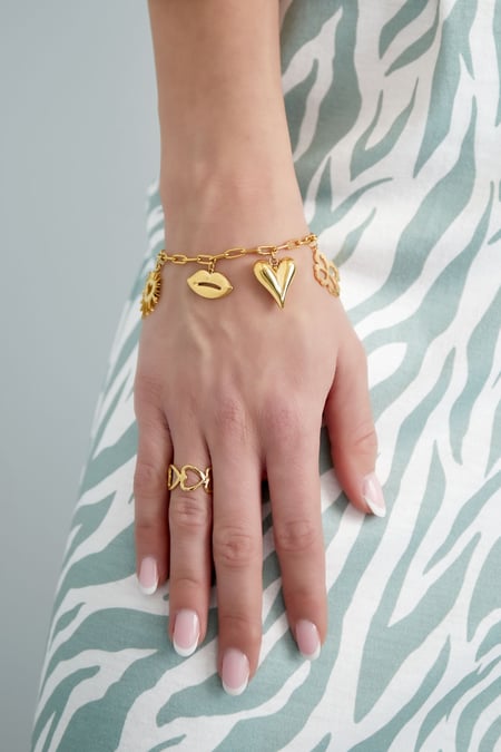 Charm-Armband Blumenliebhaber 