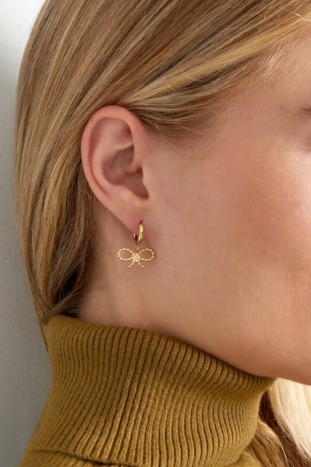earrings bows sunday