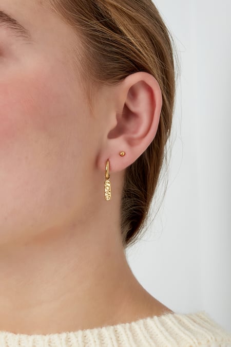 lovely tag earrings