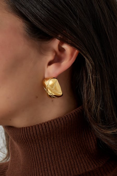 orecchini vintage con diamanti