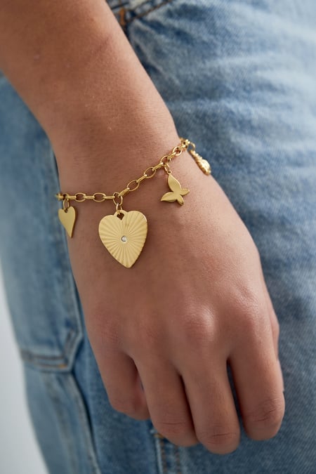 Pulsera Abrazo de Amor - Color Oro