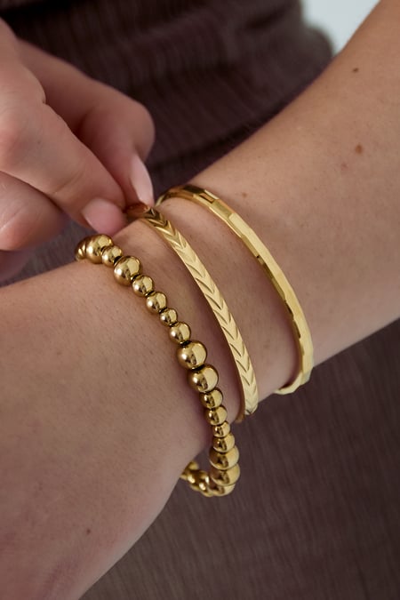 Roestvrijstalen armbanden Geometrisch Dagelijks Dagelijks