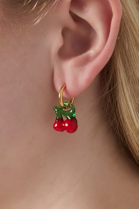 Boucles d&#39;oreilles cerises