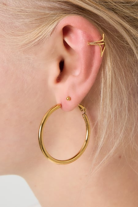 Basic Hoop Küpeler M