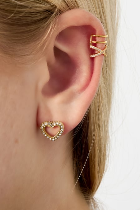 Boucles d'oreilles géométriques en cuivre, style décontracté et quotidien