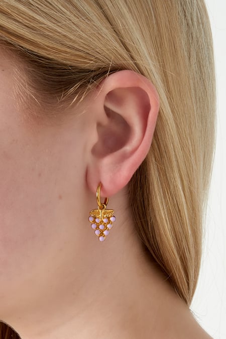 Pendientes de uva