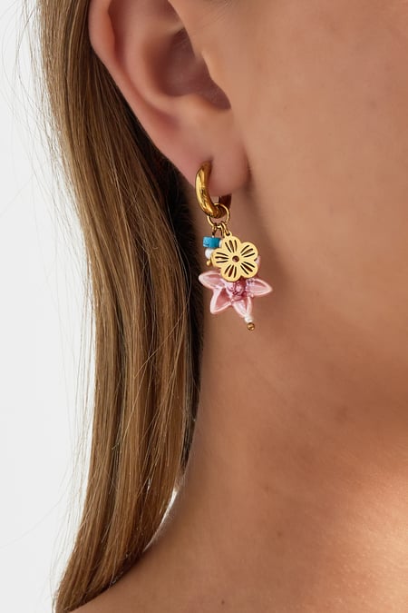 Pendientes Sueños de flor