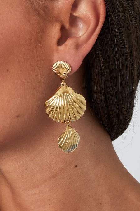 Boucles d&#39;oreilles Trio coquillages