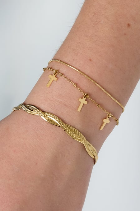 Bracelets à breloques Cross Casual Daily Simple Series Bijoux pour femmes