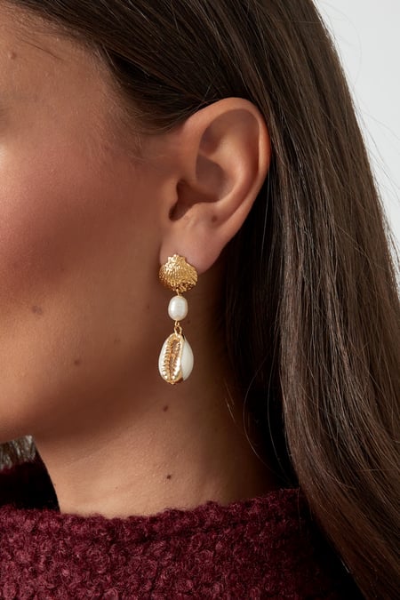 oorbellen shell summer