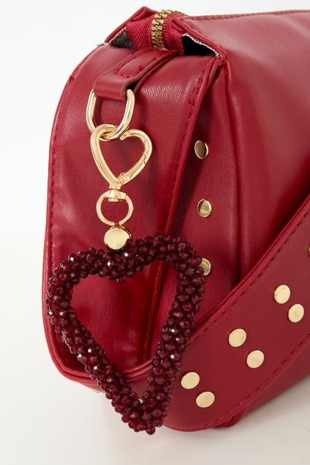 Keychain Heart Casual Crystal Daily Accessories