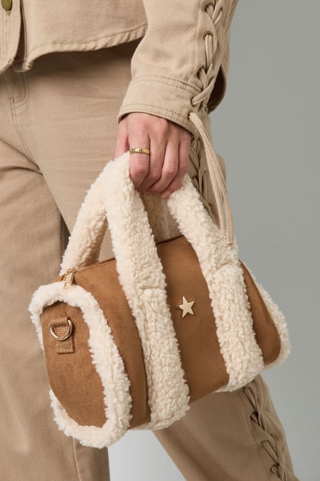 Bolsos de hombro Patchwork Casual Algodón Accesorios diarios