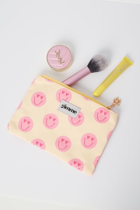 Makeup Bags Smiling face Casual Polyester Daily Accessories