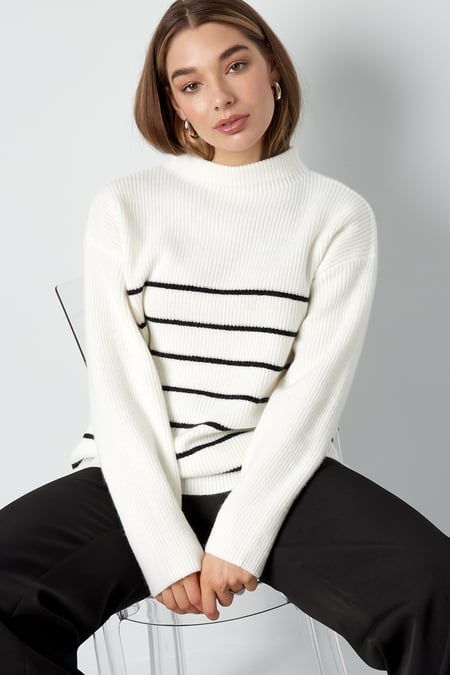 Basic Bliss sweater - orange pink