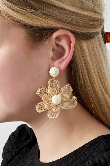 Boucles d'oreilles fleurs