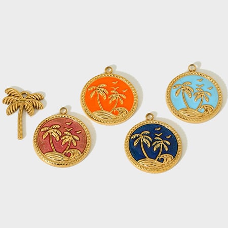 1 stuk Simple Series Vacation Turtle roestvrijstalen dameshangers 2