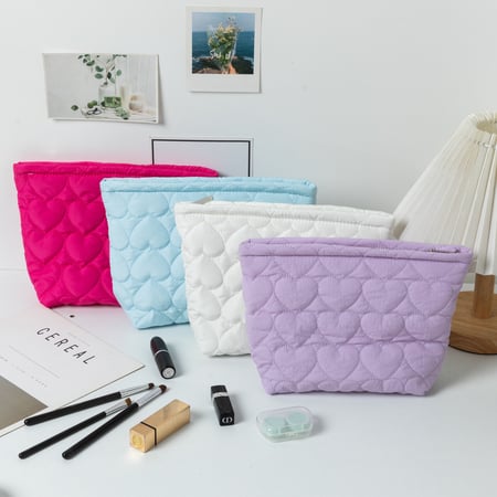 1 Paar Simple Series Süße Herz Polyester Damentaschen 2