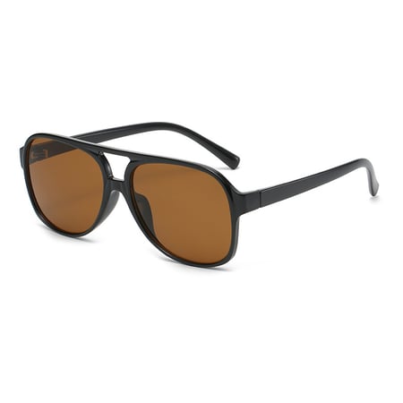 1 Paar Simple Series Alltags-Sonnenbrille aus einfarbigem Kunststoff für Damen 2