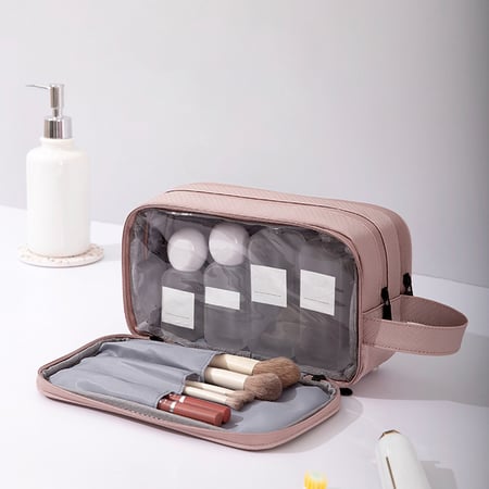 1 par de bolsos de mujer de poliéster de color liso y sencillos de la serie Simple 2