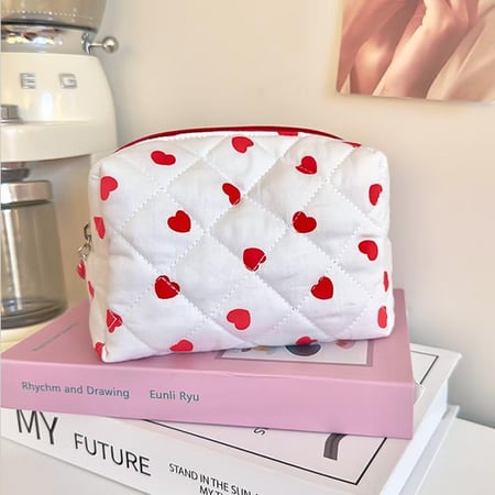 1 paar Simple Series Sweet Heart Polyester damestassen 2