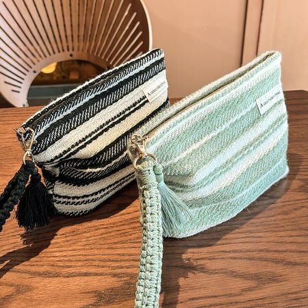 1 Piece Simple Series Classic Strip Polyester Women's Bags 2