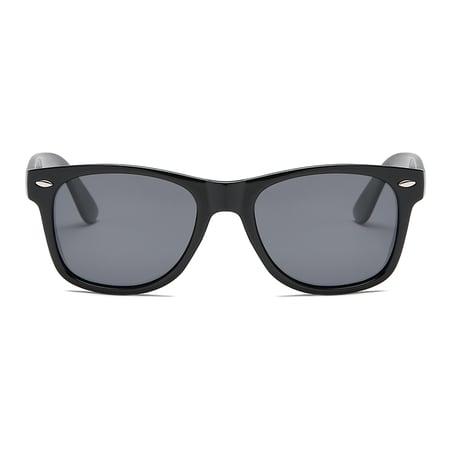 1 Pair Classic Series All-match Patchwork Rectangular Anti-reflective Unisex Sunglasses